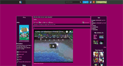Desktop Screenshot of animalcrossingvideo.skyrock.com