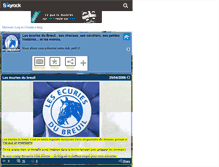 Tablet Screenshot of ecuriesdubreuil.skyrock.com