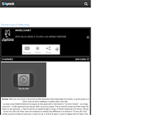 Tablet Screenshot of angelounet.skyrock.com