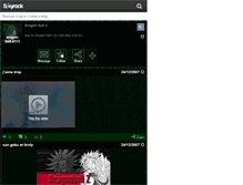 Tablet Screenshot of dragon-ball-z113.skyrock.com