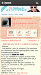 Mobile Screenshot of galeriexphotox.skyrock.com
