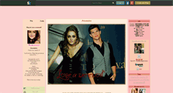 Desktop Screenshot of love-a-werewolf.skyrock.com
