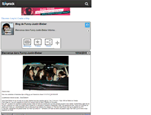 Tablet Screenshot of funny-justin-bieber.skyrock.com