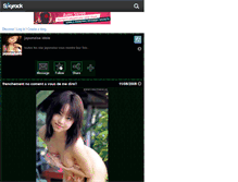 Tablet Screenshot of japonaiseidole.skyrock.com