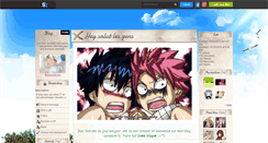 Desktop Screenshot of fairy-tail-fics.skyrock.com