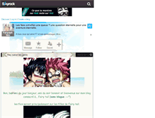 Tablet Screenshot of fairy-tail-fics.skyrock.com