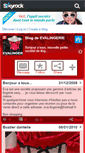 Mobile Screenshot of evalingerie.skyrock.com