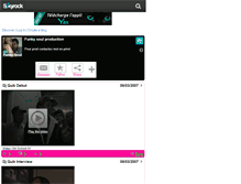 Tablet Screenshot of funky-soul.skyrock.com