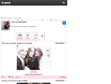 Tablet Screenshot of anissa4ever.skyrock.com