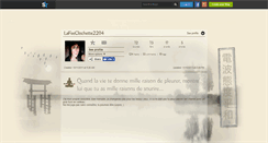 Desktop Screenshot of lafeeclochette2204.skyrock.com