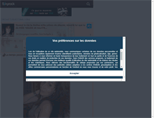 Tablet Screenshot of lafeeclochette2204.skyrock.com