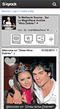 Mobile Screenshot of drew-nina-dobrev.skyrock.com