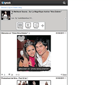 Tablet Screenshot of drew-nina-dobrev.skyrock.com