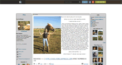 Desktop Screenshot of lovehaflinger.skyrock.com