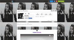 Desktop Screenshot of jena-lee-officiel75.skyrock.com