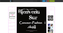 Desktop Screenshot of concour--fashion.skyrock.com
