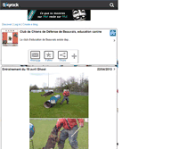 Tablet Screenshot of clubchiendefensebeauvais.skyrock.com