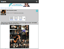 Tablet Screenshot of demilovato-devonne.skyrock.com