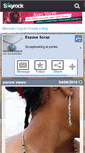 Mobile Screenshot of espacescrap.skyrock.com