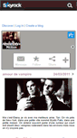 Mobile Screenshot of amourdevampire-fiction.skyrock.com