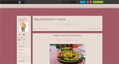 Desktop Screenshot of deuxieme--chance.skyrock.com