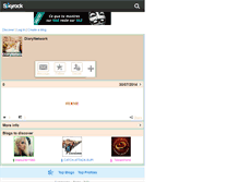 Tablet Screenshot of diarynetwork.skyrock.com