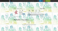 Desktop Screenshot of fiction-manga-fiction.skyrock.com