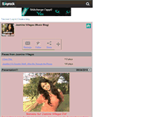 Tablet Screenshot of jasmine-villegas-zik.skyrock.com