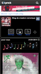 Mobile Screenshot of creation-veronique.skyrock.com