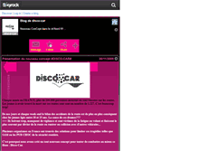 Tablet Screenshot of disco-car.skyrock.com