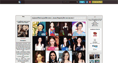 Desktop Screenshot of ana-paquin.skyrock.com
