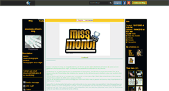 Desktop Screenshot of missmonti.skyrock.com