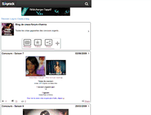 Tablet Screenshot of creas-forum-rihanna.skyrock.com