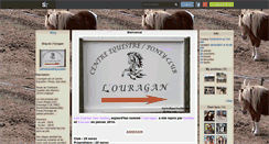 Desktop Screenshot of centreequestreouragan.skyrock.com