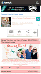 Mobile Screenshot of harrypotter-thesaga-love.skyrock.com