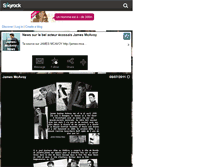 Tablet Screenshot of james-mcavoy-news.skyrock.com