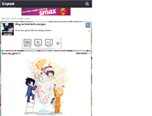 Tablet Screenshot of folle-fanfic-mangas.skyrock.com