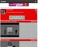 Tablet Screenshot of chanson1985.skyrock.com