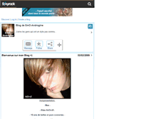 Tablet Screenshot of emo-androgine.skyrock.com