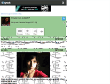 Tablet Screenshot of cathou132.skyrock.com