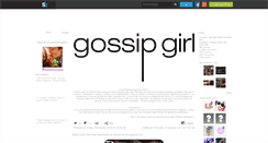 Desktop Screenshot of gossipgirlxxaddict.skyrock.com