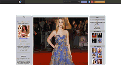 Desktop Screenshot of emmarobertsfrance.skyrock.com