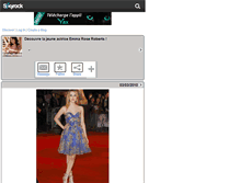 Tablet Screenshot of emmarobertsfrance.skyrock.com