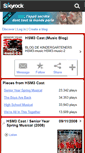 Mobile Screenshot of hsm3-music-2-3.skyrock.com