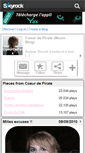Mobile Screenshot of coeurdepirate-x.skyrock.com