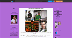 Desktop Screenshot of christophemae-news.skyrock.com