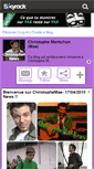 Mobile Screenshot of christophemae-news.skyrock.com