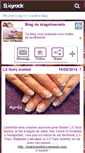 Mobile Screenshot of dragolinenails.skyrock.com