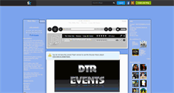 Desktop Screenshot of dtr-events.skyrock.com