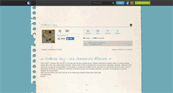 Desktop Screenshot of endless--sky.skyrock.com